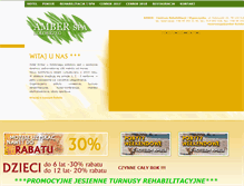 Tablet Screenshot of amber-kolobrzeg.pl